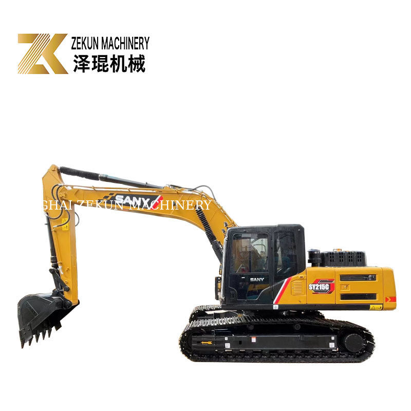 良い性能 21トンのSANY Sy215c クローラー掘削機 90%状態で合理的