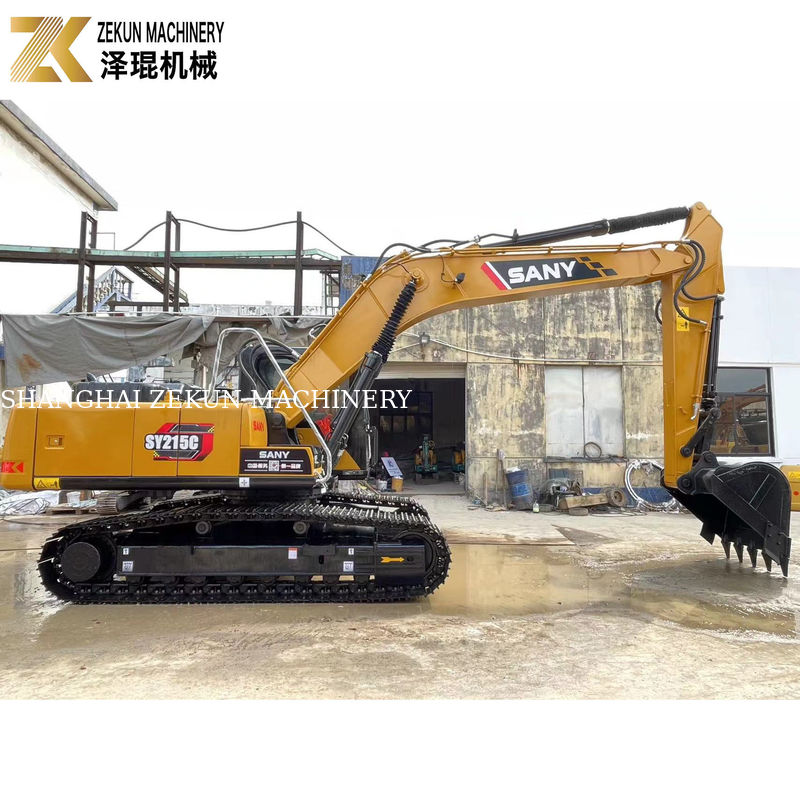 良い性能 21トンのSANY Sy215c クローラー掘削機 90%状態で合理的