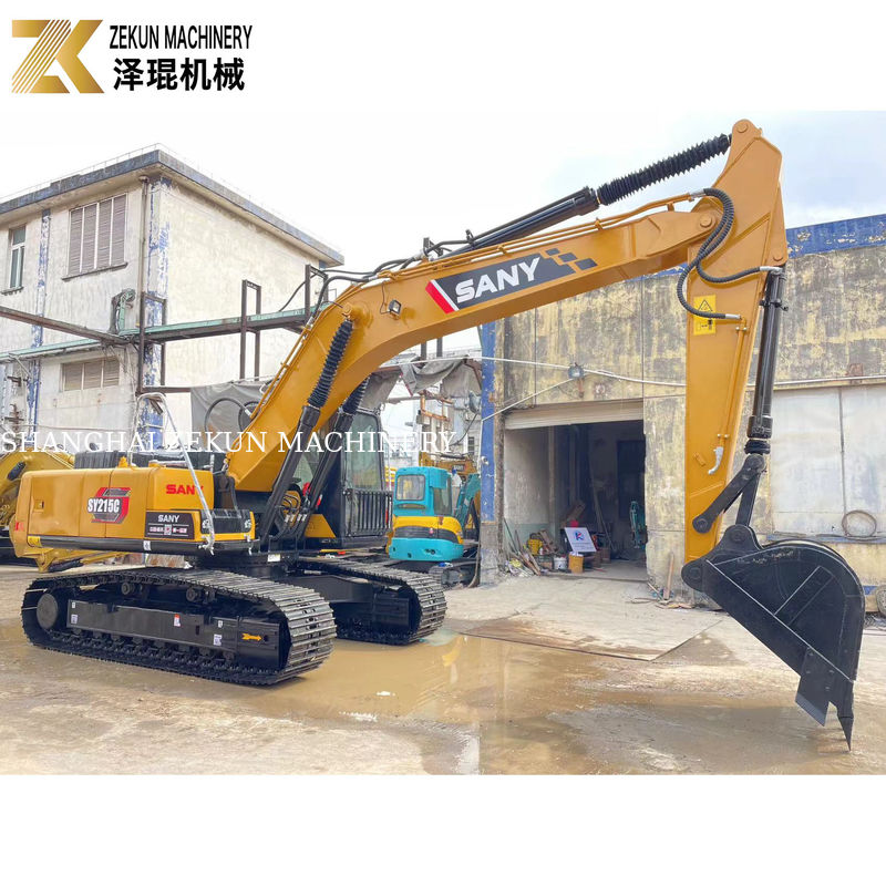 良い性能 21トンのSANY Sy215c クローラー掘削機 90%状態で合理的