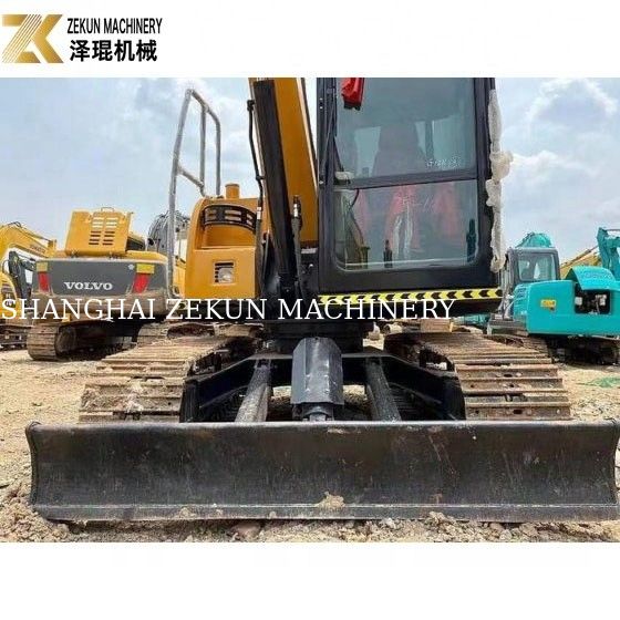 使用されたSany SY75掘削機 0.28m3のバケツ容量と2001-4000時間の作業時間