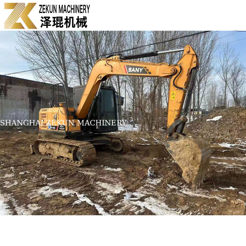 中古 SANY 75C 掘削機 40.9kw 電力と低時間販売