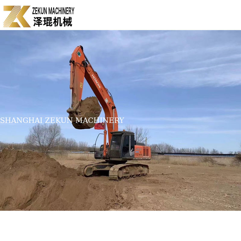 35トンの稼働重量 ISUZUエンジンのHITACHI ZX350-3掘削機