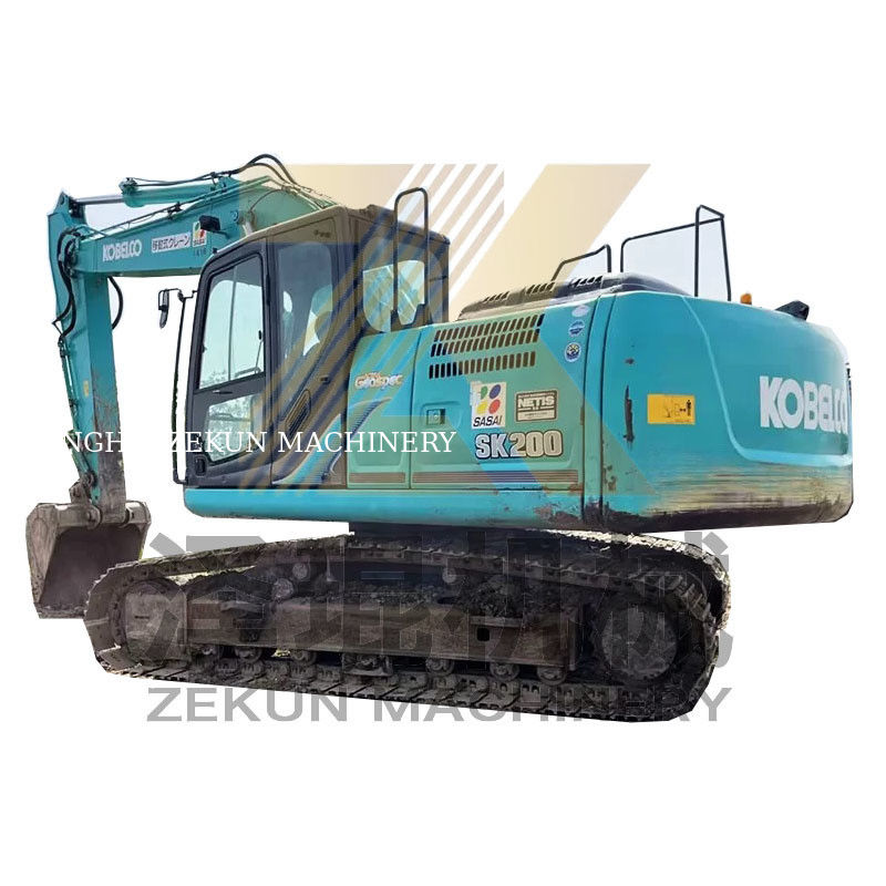 日本からの20トンの低労働時間用古着コベルコSK200-8掘削機