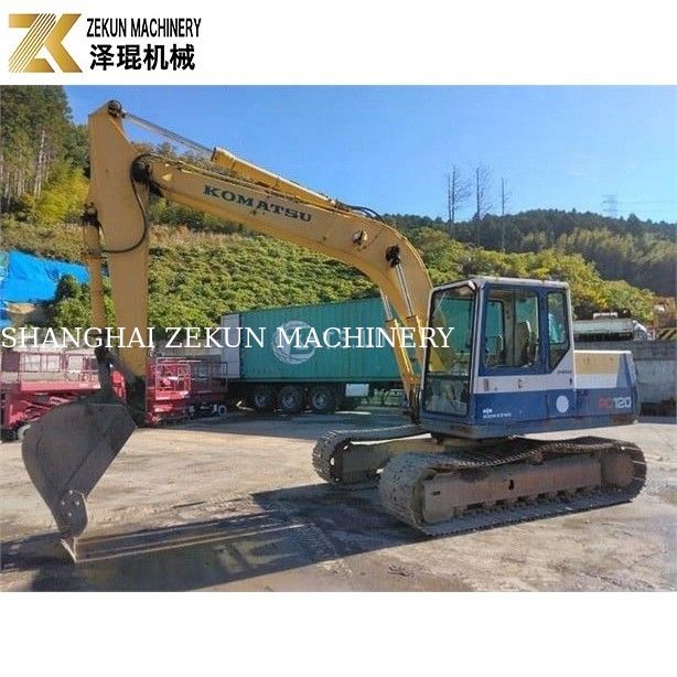 小型水力掘削機 体重12800kg コマツーPC120-5 状態良好