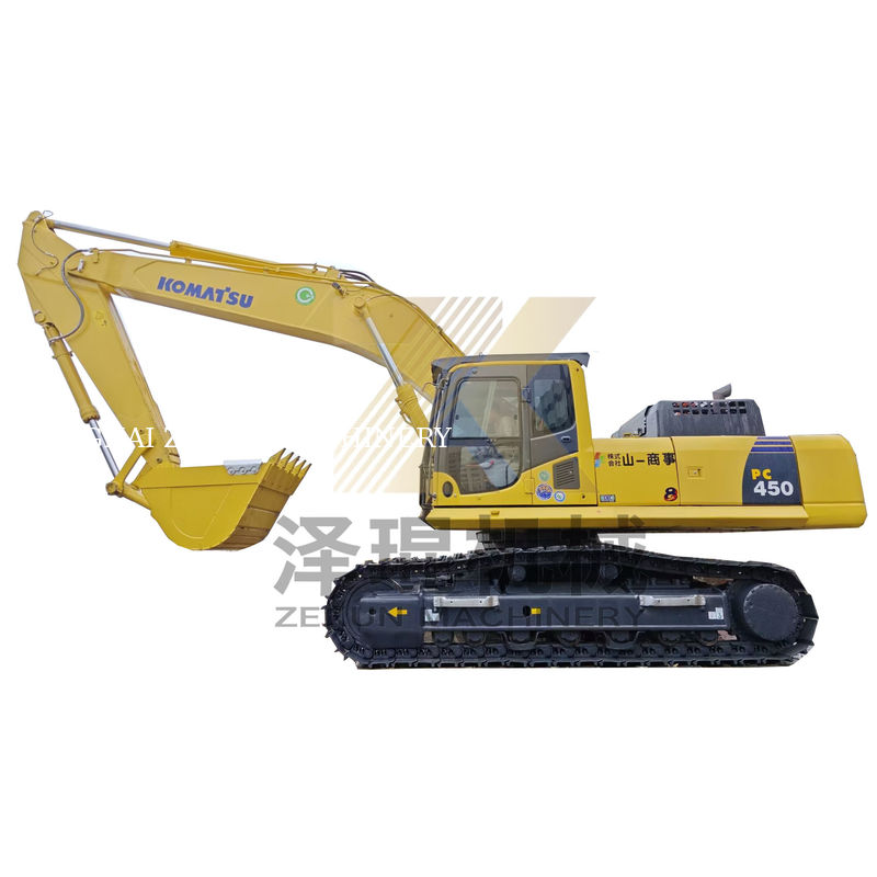 中古のコマツー PC450-8 クローラー掘削機 45 トン 3000~4000 時間