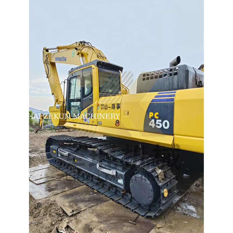 中古のコマツー PC450-8 クローラー掘削機 45 トン 3000~4000 時間