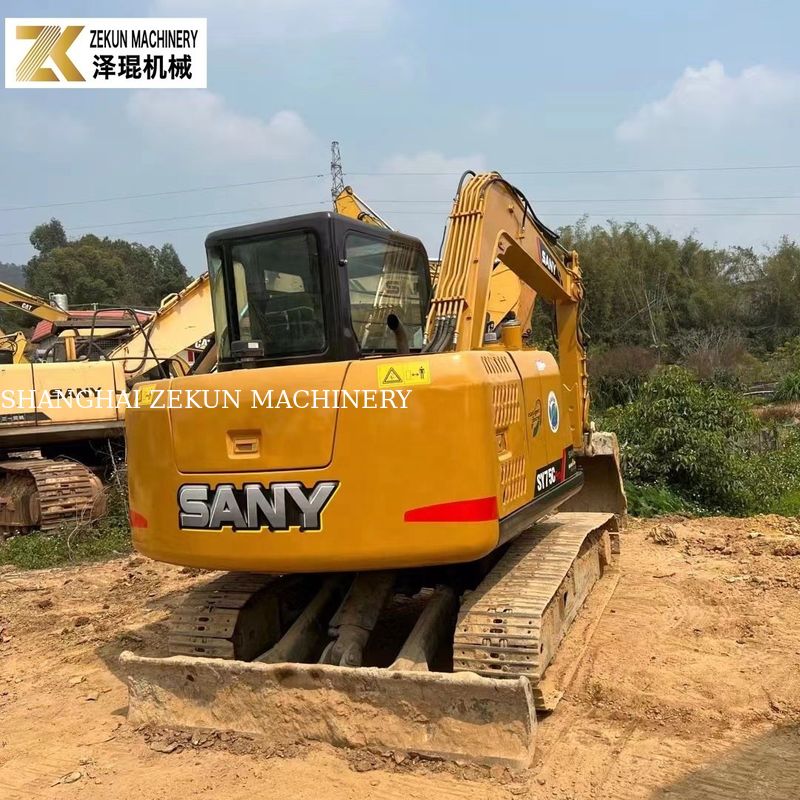 Sany 75C 掘削機 SY75C-8 SY75C PRO 43kw エンジン 建設プロジェクトに最適