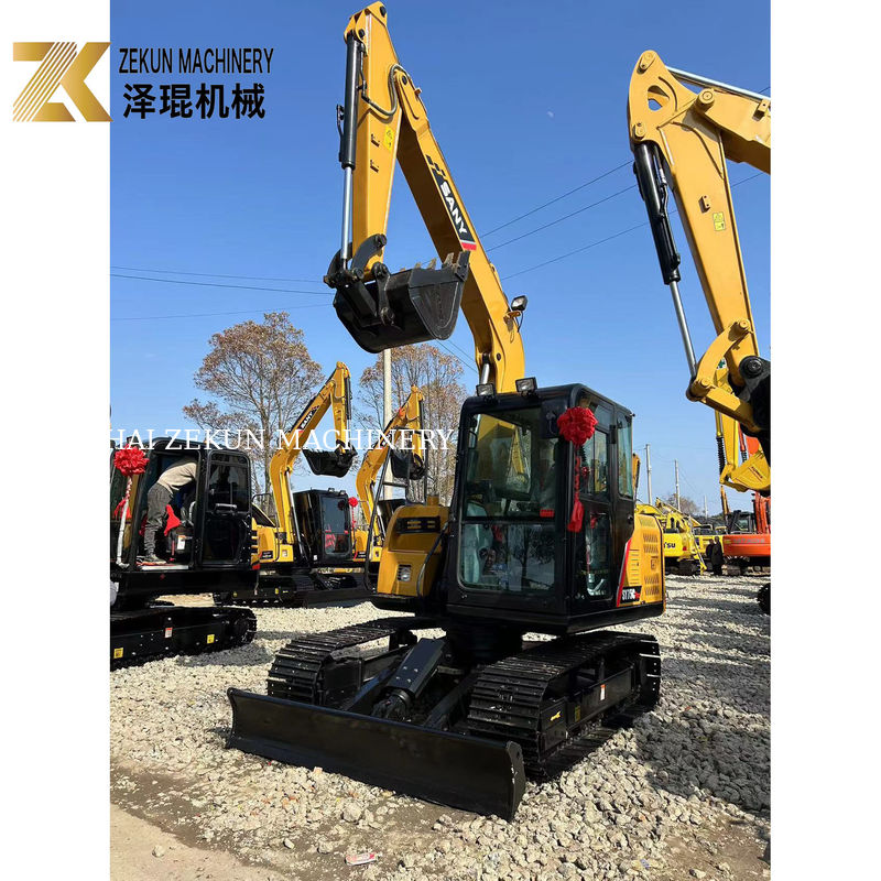 Sany SY75C Pro ミニ掘削機 7.5T 0.28m3 バケツ 水圧バルブ