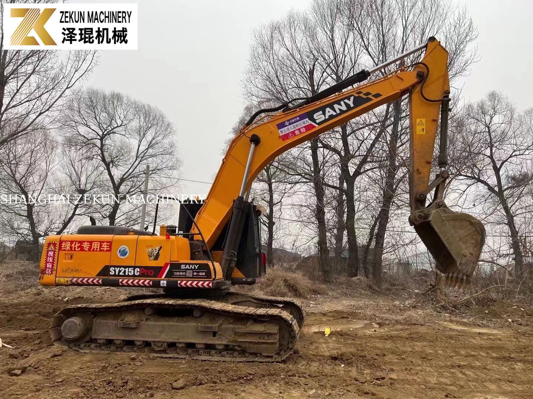中古 Sany SY215C プロ 掘削機 1.2M3 バケツ付き 中型 クローラー