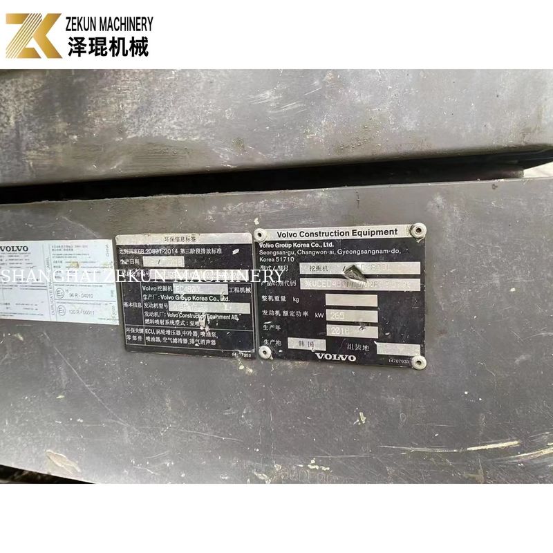 オリジナル カラー 鉱山 設備 48 トン 中古 ヴォルボ EC480 クローラー 掘削機 EC480D