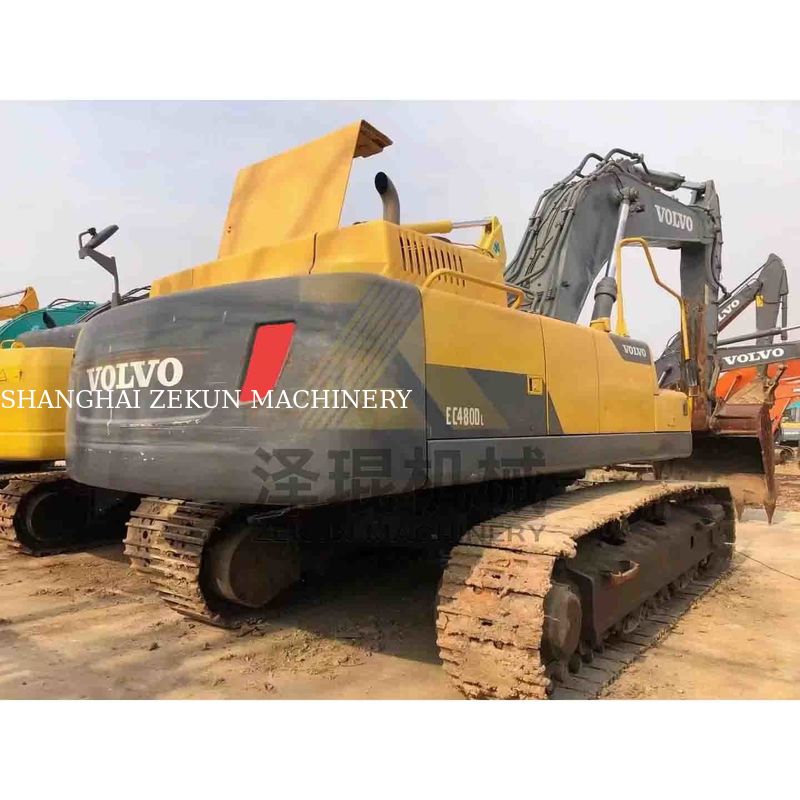4600 作業時間 の 中古 Volvo Ec480dl 掘削機 と 他 の 水力 円筒