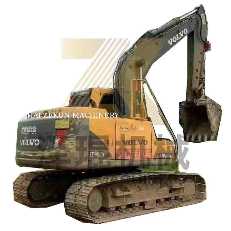 ボルボEC140DL 14トンの古用掘削機 短時間使用と耐久性のある水力シリンダー