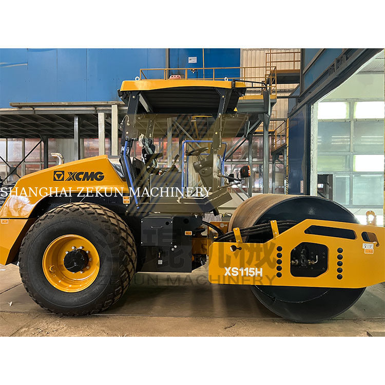 11トンのXCMG XS115Hロードローラー インド 第4段階道路建設機器