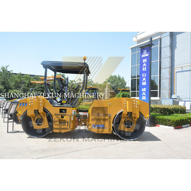 10トンのXCMG XD103 ダブルドラムローラー 中国 第3段階道路建設機器