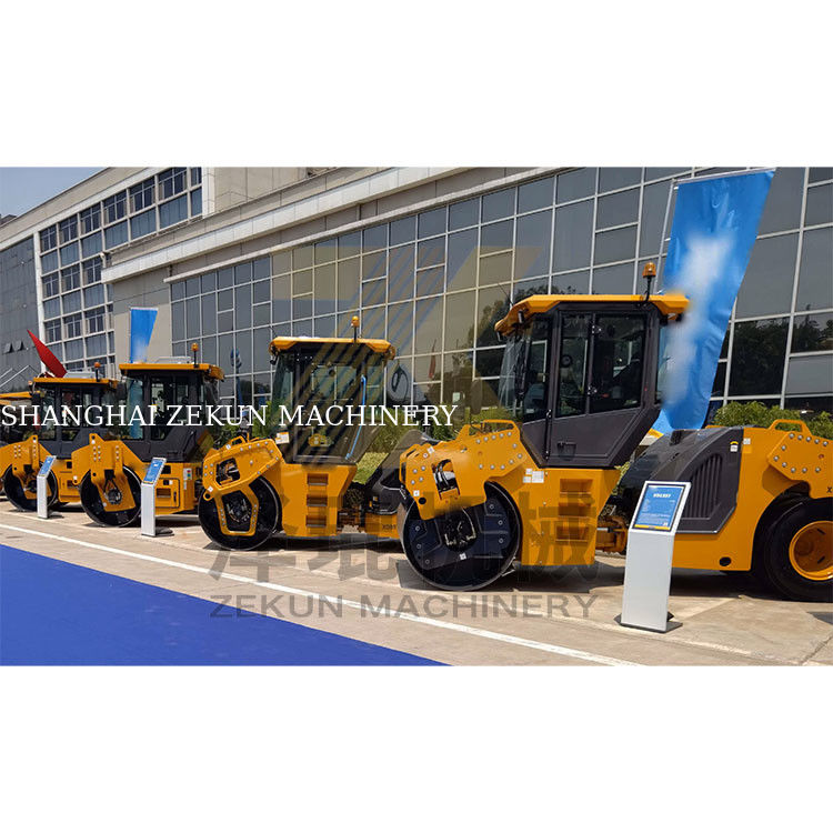 13トンのXCMG XD135T ダブルドラムロール EUステージIII道路建設機器