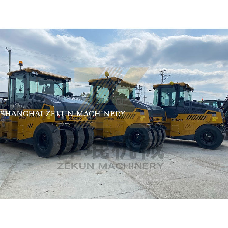 16トンのXCMG XP165S タイヤローラー EUステージIII道路建設機器