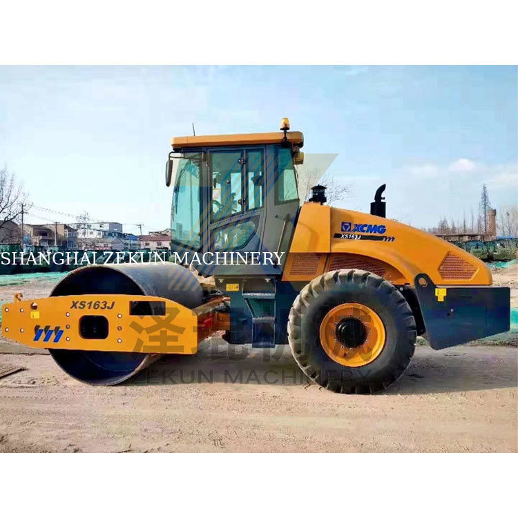 16トンのXCMG XS163J シングルドラム振動ローラー 中国ステージII