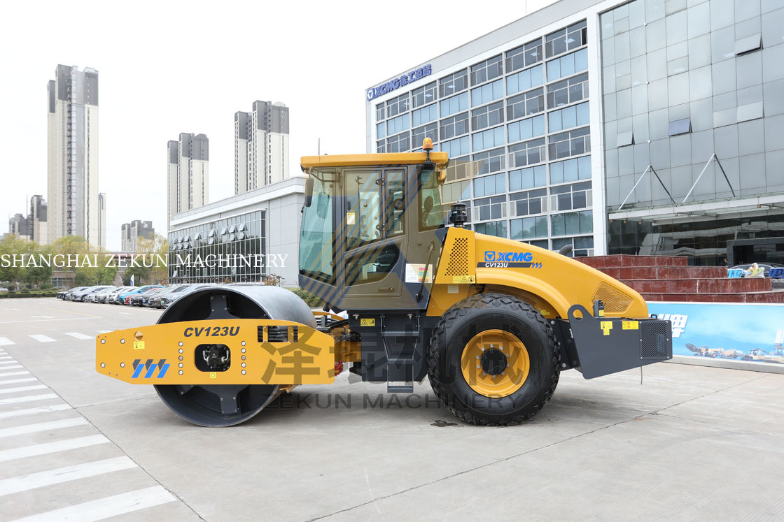 12トンのXCMG CV123U ドラムロール EUステージ T4Fロードマシン