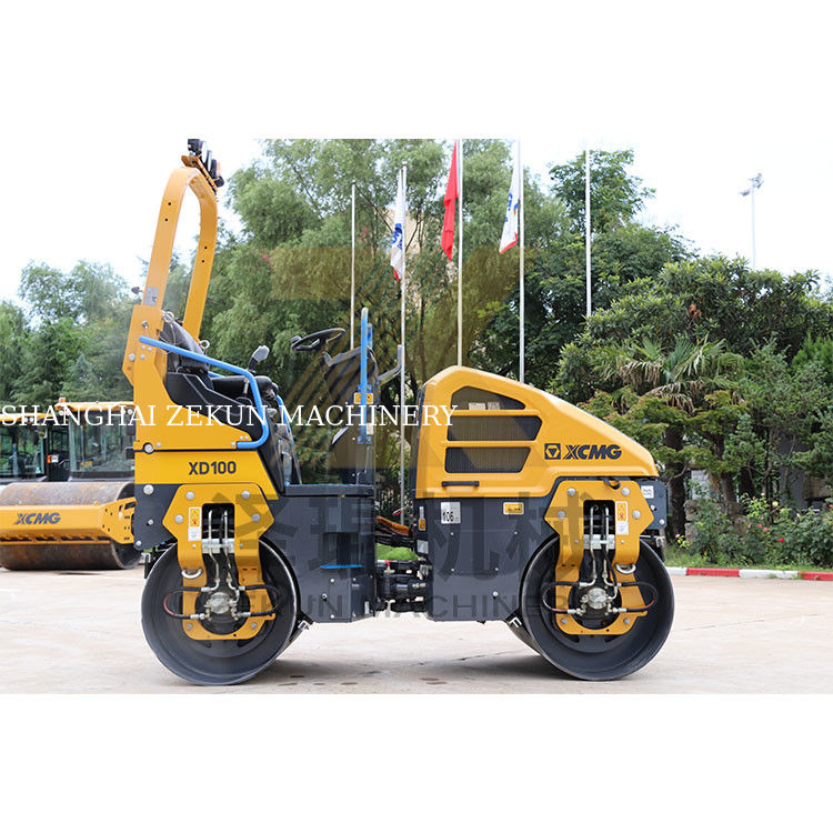 2.6トンのXCMG XD100 軽量振動式ローラー EUステージV
