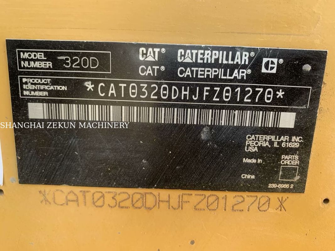 2020 Cat 320D2L エグババター 21 トン ユニット 5238 時間 重作業プロジェクト