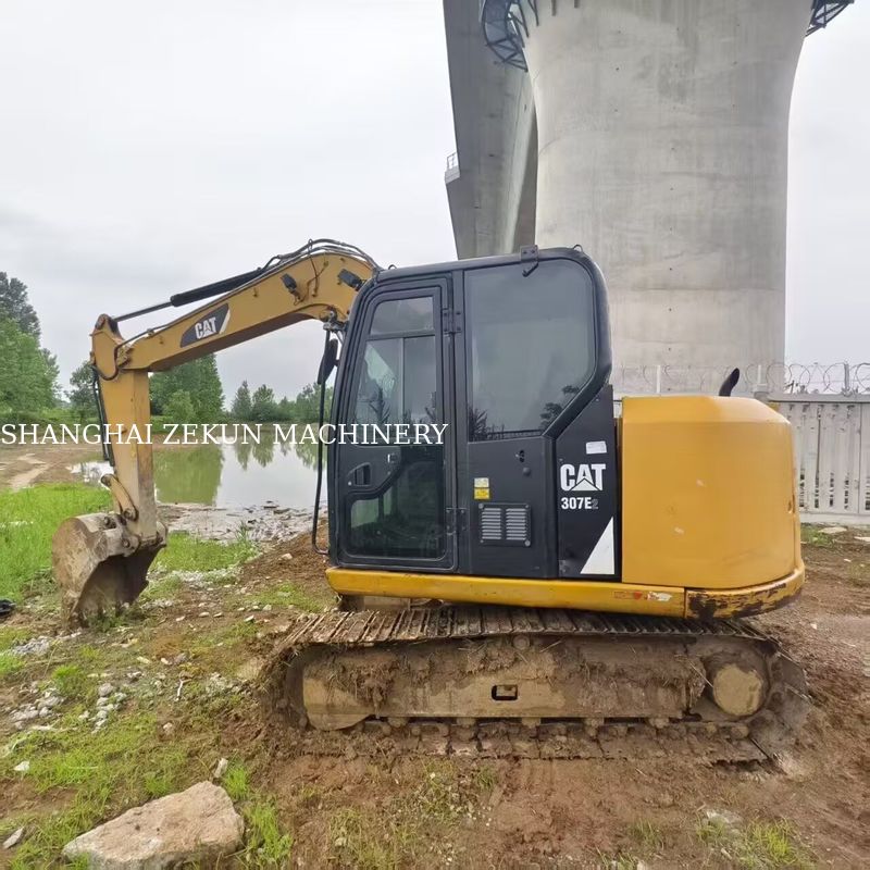 2017年 CAT 307E2 油圧ショベル 12544時間 最大ダンプ高さ 70 mm 油圧 28 MPa