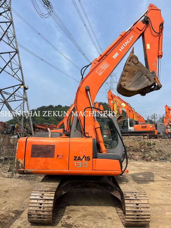 中古日立ZX130-6油圧ショベル 11053時間 4.6mブーム長 34.3MPa油圧